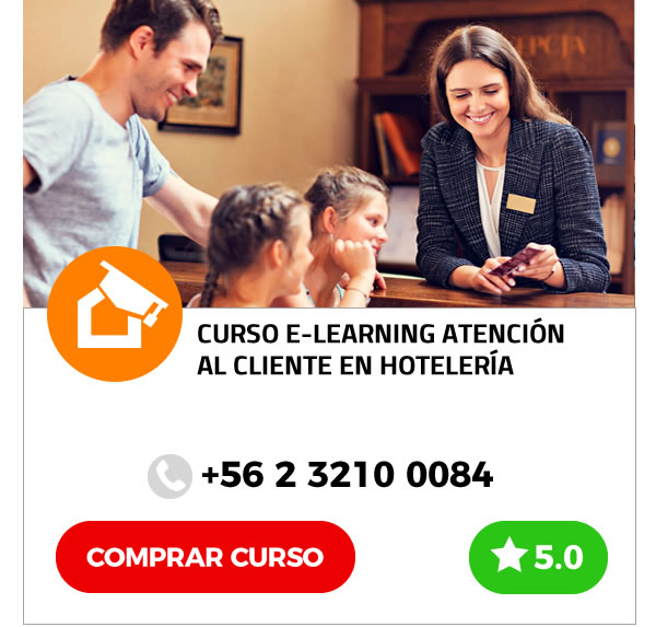 Curso E-learning Atención al Cliente en Hotelería