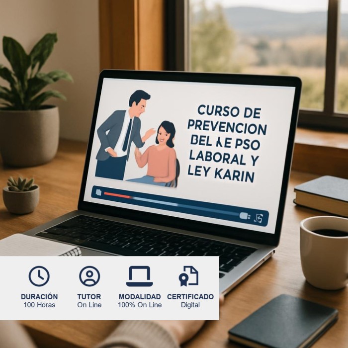Curso de Prevención del Acoso Laboral y Ley Karin